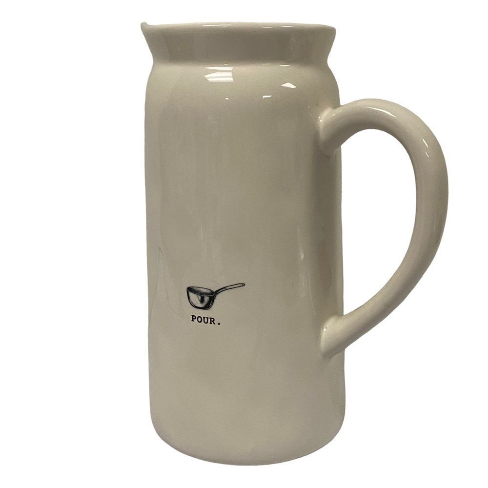 Rae Dunn "Pour" tall pitcher - Picture 3 of 8